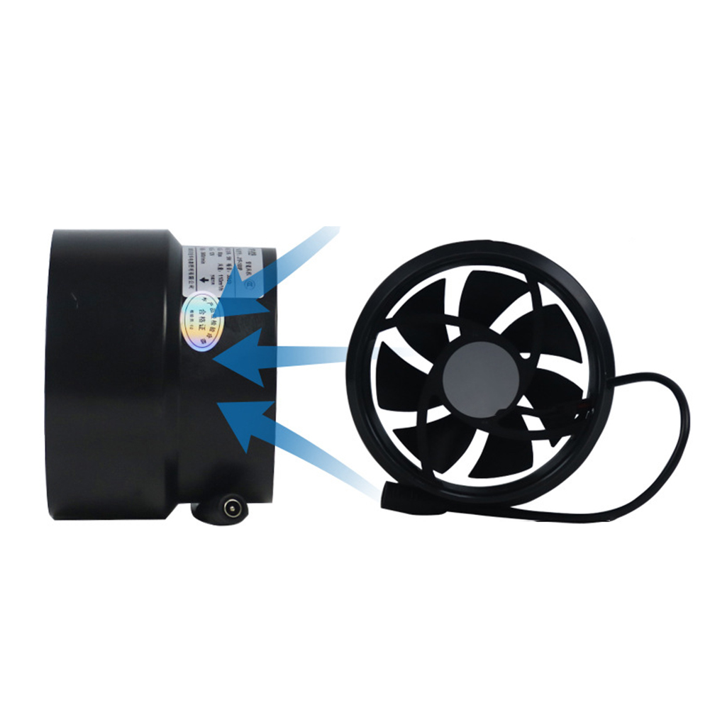 Home Bathroom Exhaust Fan - พัดลมดูดอากาศ 12V พัดลมระบายอากาศ 110 มม.100 มม.สำหรับในร่มกลางแจ้งใช้สำหรับห้องครัวห้องน้ำเสียงรบกวนต่ำการทำงาน