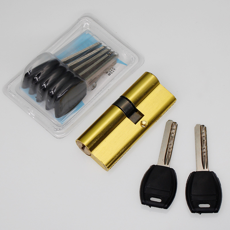 Home Hardware Bathroom Accessories - จับประตูล็อคบ้านหลายขนาดล็อคพร้อมกุญแจห้องนอนห้องน้ําภายในประตูล็อคอุปกรณ์ฮาร์ดแวร์