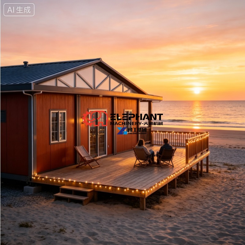Tiny Home Bathroom Kitchen - บ้านขนาดเล็ก 20 ฟุต วิลล่าคอนเทนเนอร์เฮาส์ 2 ห้องนอน