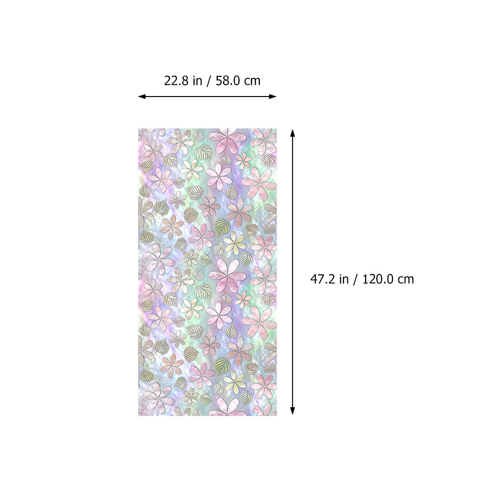 สติกเกอร์แบบคงที่สำหรับหน้าต่า - Home Bathroom Glass บทวิจารณ์และราคา