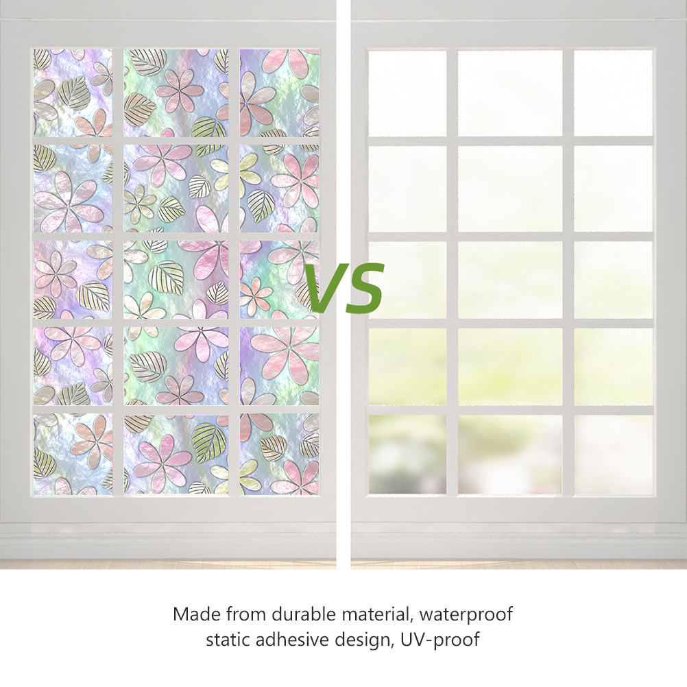 สติกเกอร์แบบคงที่สำหรับหน้าต่า - Home Bathroom Glass บทวิจารณ์และราคา