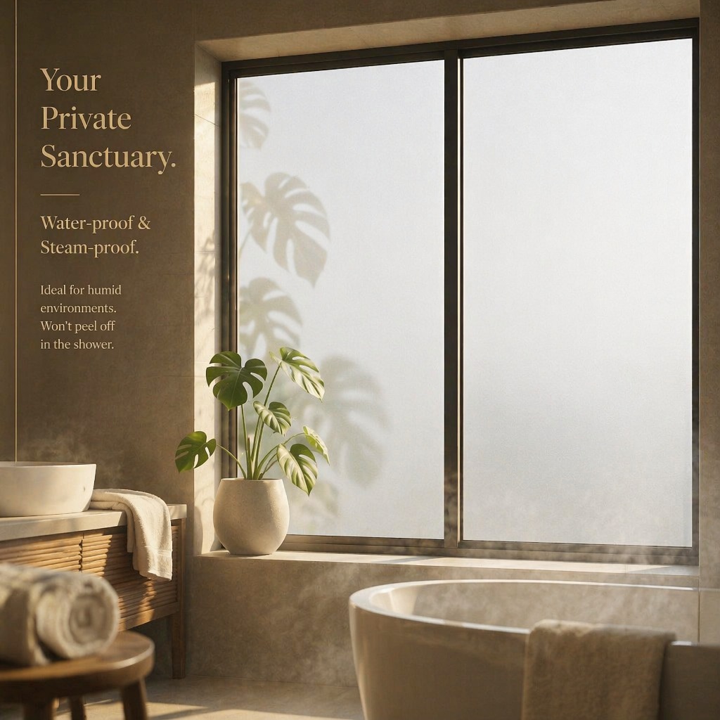 ฟิล์มติดกระจกฝ้าแบบโปร่งแสง ป้ - Home Bathroom Glass บทวิจารณ์และราคา