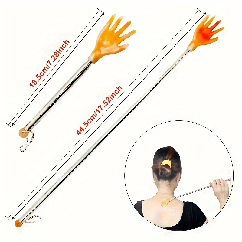 ที่ขูดหลังแบบพกพา 1 ชิ้น สำหรั - Home Essentials Bathroom Accessories บทวิจารณ์และราคา