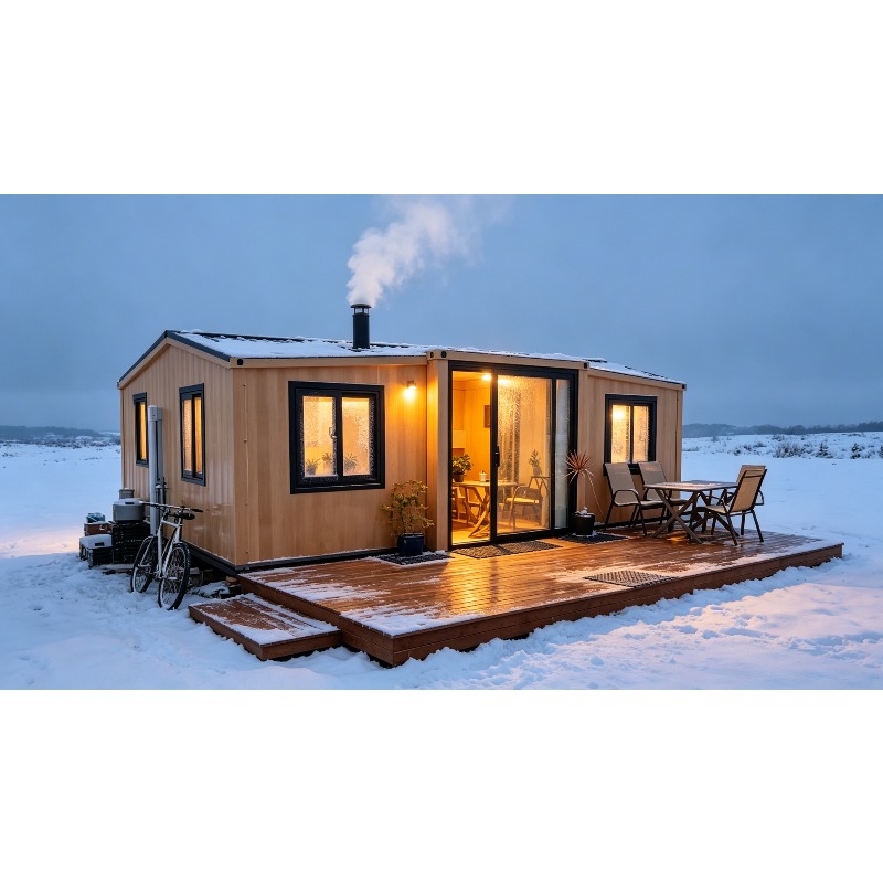 บ้านเคลื่อนที่ขนาดเล็กแบบขยายไ - Tiny Home Bathroom Kitchen บทวิจารณ์และราคา