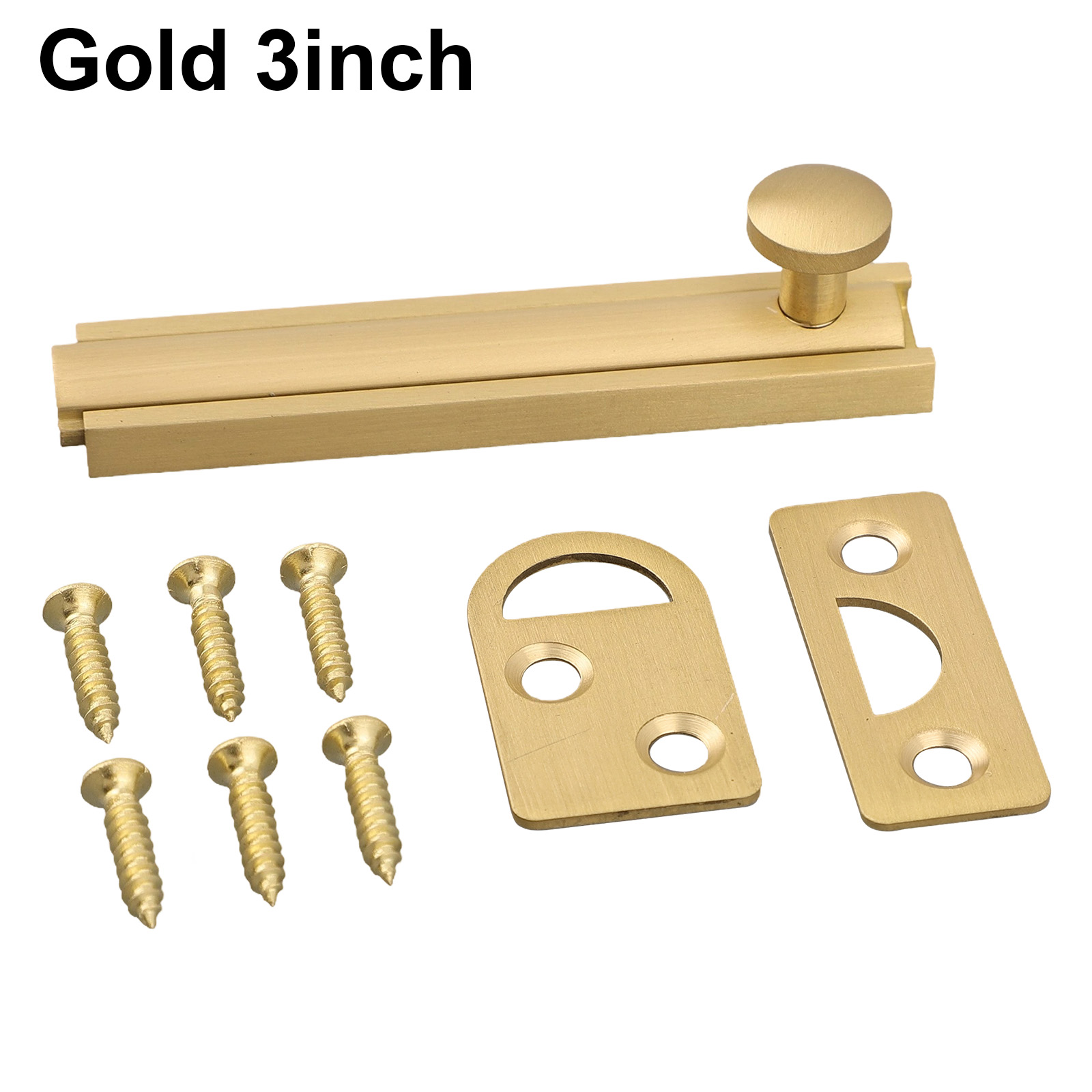 1 ชุด Barn สไลด์ Bolt ประตูล็อ - Home Hardware Bathroom Accessories บทวิจารณ์และราคา