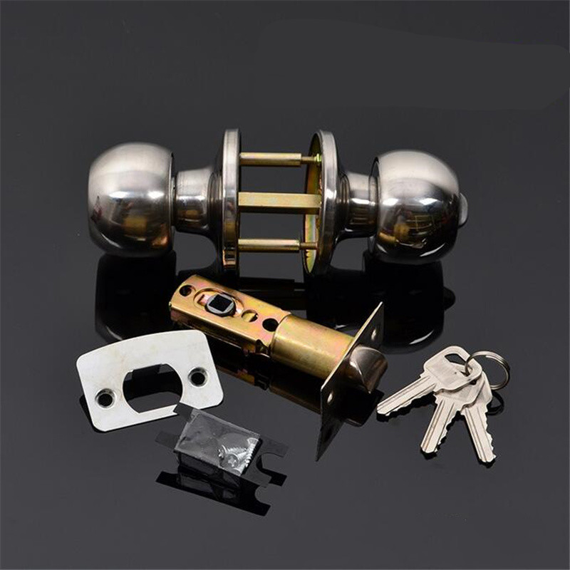 ลูกบิดประตูทรงกลมแบบมีกุญแจสำห - Home Hardware Bathroom Accessories บทวิจารณ์และราคา