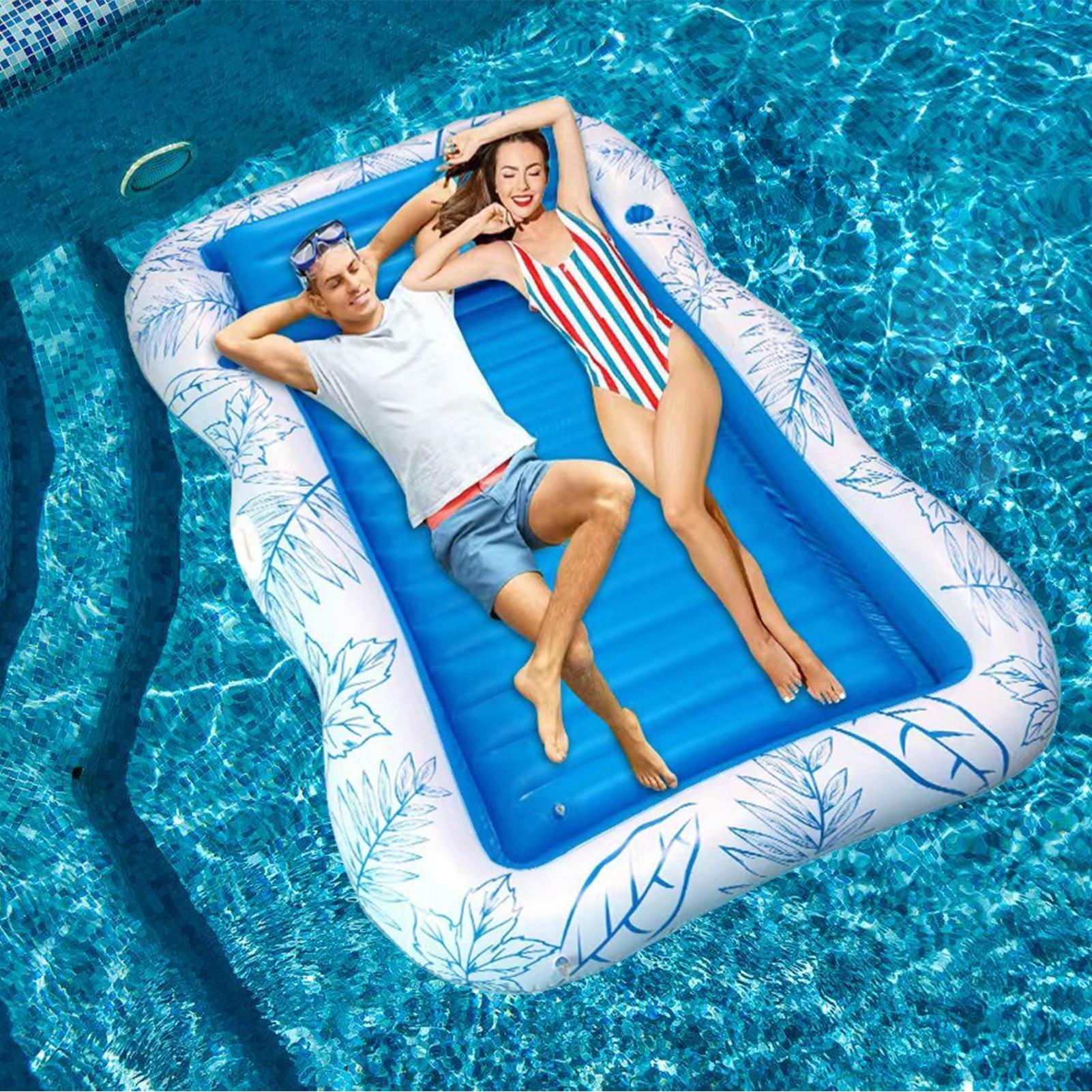 สระน้ำเป่าลมสำหรับอาบแดด พร้อม - Bathtub Pillow Inflatable บทวิจารณ์และราคา