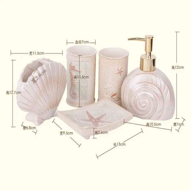 ชุดอุปกรณ์ห้องน้ำสไตล์ยุโรป: ช - Home Essentials Bathroom Accessories บทวิจารณ์และราคา