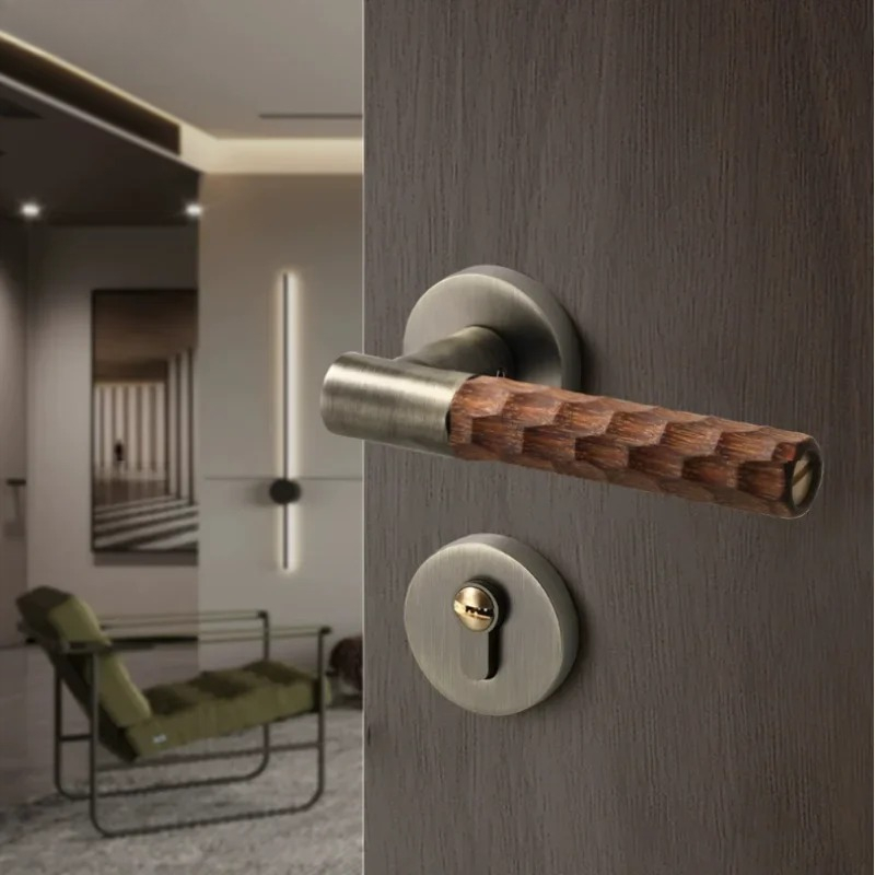มือจับประตูไม้ ล็อคเงียบแบบซิง - Home Hardware Bathroom Accessories บทวิจารณ์และราคา