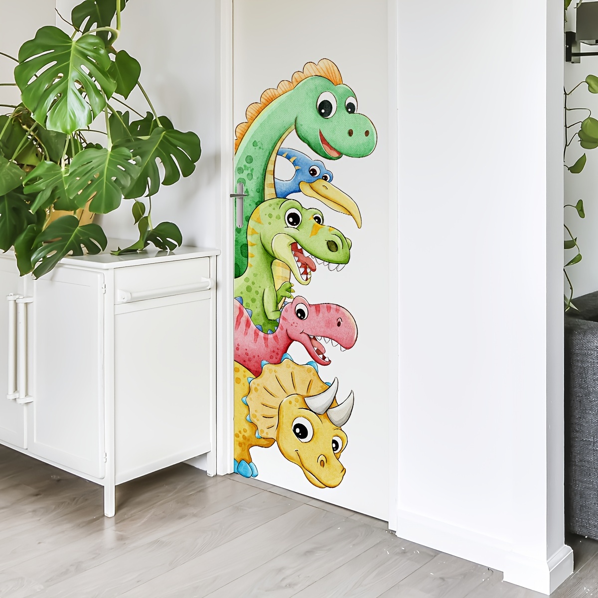 สติกเกอร์ติดผนังลายการ์ตูนไดโน - Home One Bathroom บทวิจารณ์และราคา