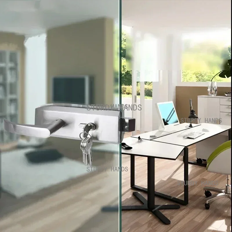 สํานักงานประตูกระจกล็อคห้องน้ํ - Home Bathroom Glass บทวิจารณ์และราคา