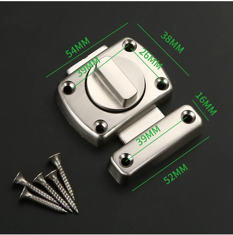กลอนล็อคประตูแบบหมุนสองด้าน สำ - Home Hardware Bathroom Accessories บทวิจารณ์และราคา