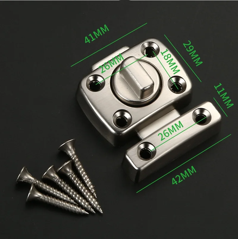กลอนล็อคประตูแบบหมุนสองด้าน สำ - Home Hardware Bathroom Accessories บทวิจารณ์และราคา