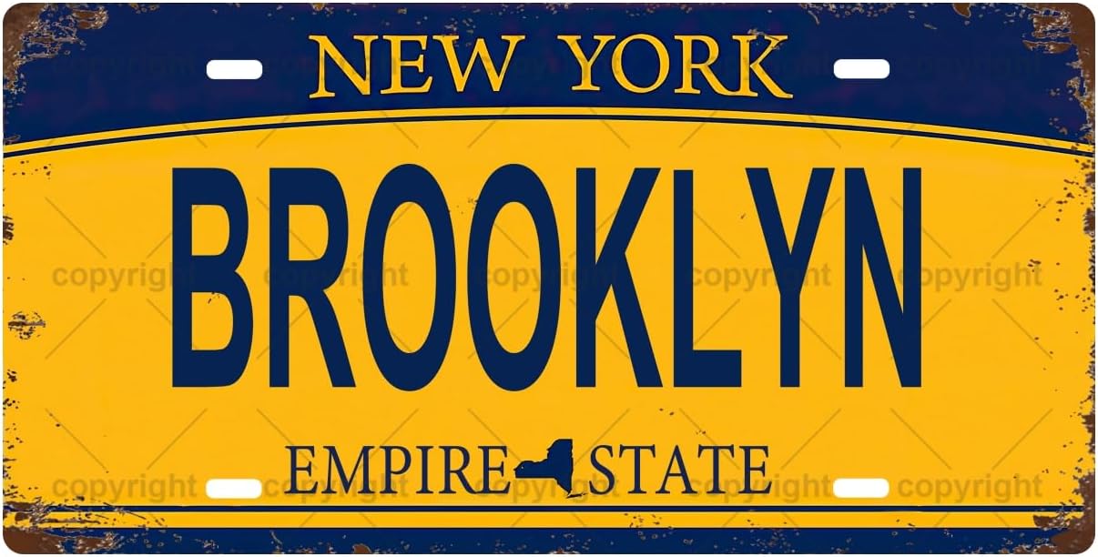 BROOKLYN ป้ายโลหะวินเทจ, ป้ายท - Home Bathroom Signs บทวิจารณ์และราคา