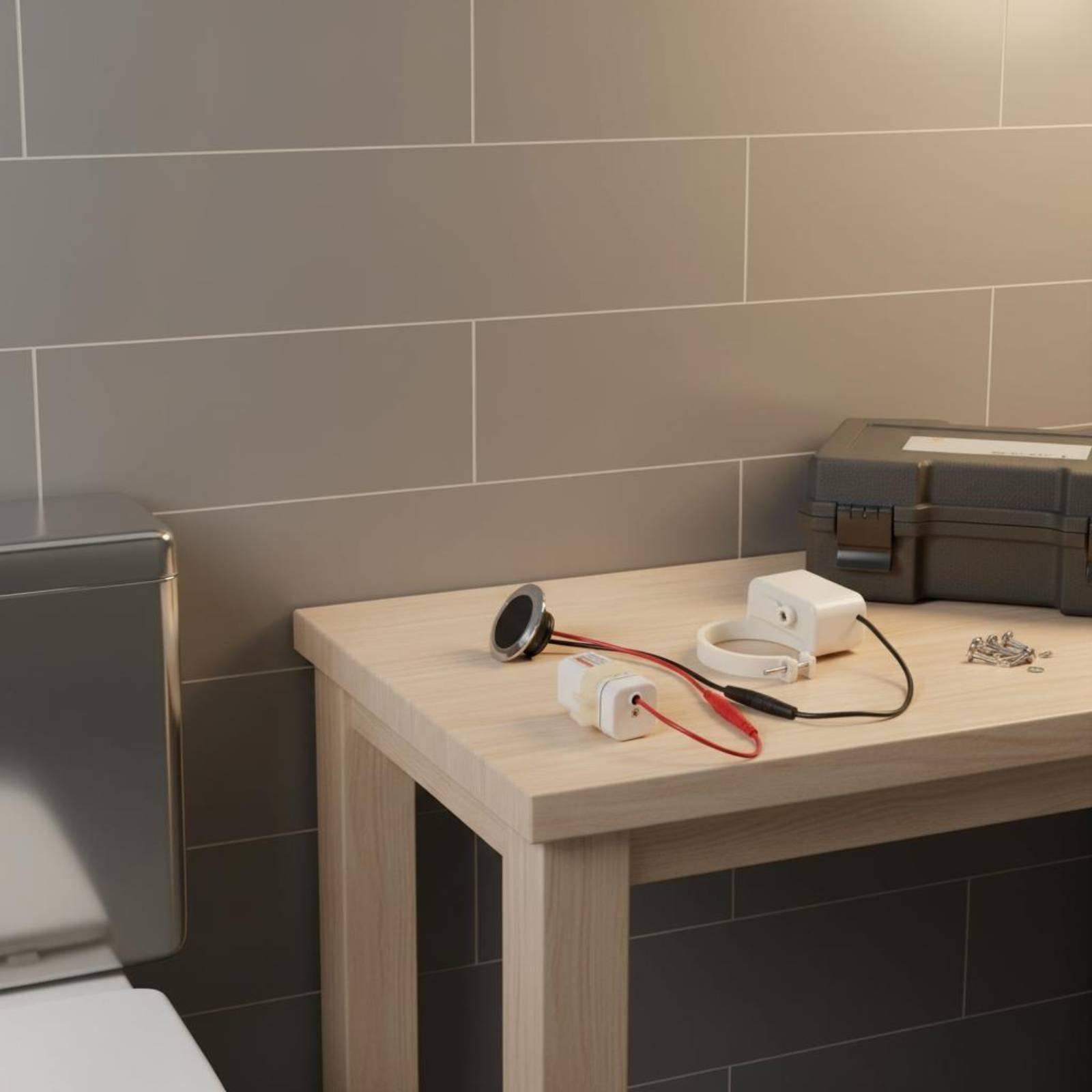 เซ็นเซอร์ล้างอัตโนมัติ อุปกรณ์ - Home Hardware Bathroom Accessories บทวิจารณ์และราคา
