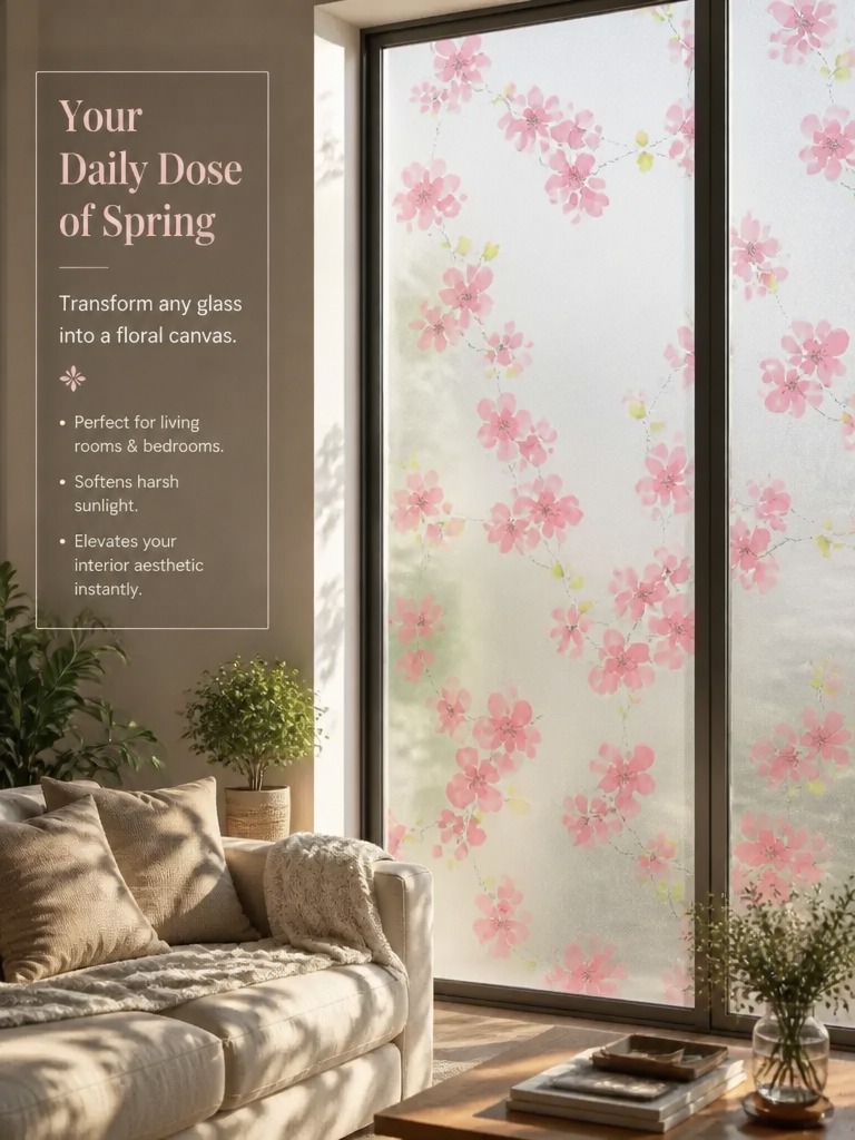 ฟิล์มติดกระจกฝ้าแบบโปร่งแสง ป้ - Home Bathroom Glass บทวิจารณ์และราคา