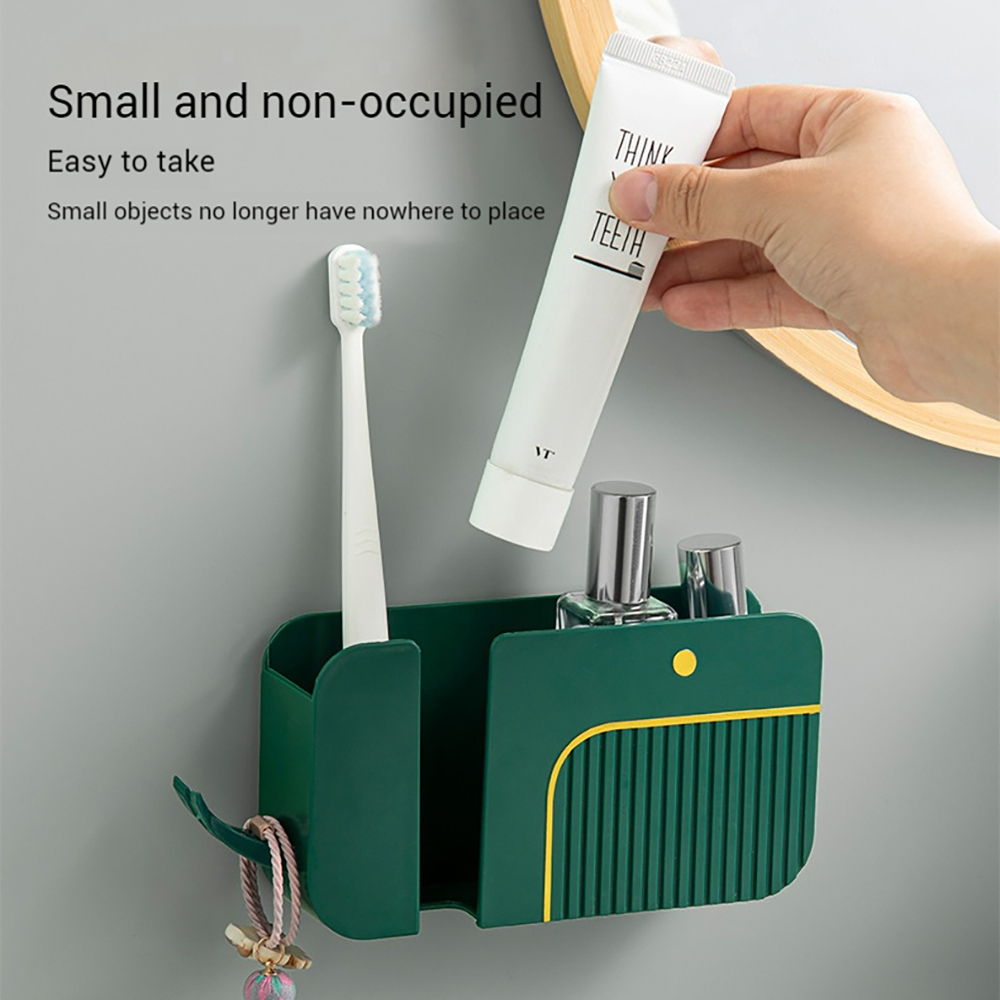 ที่เก็บของติดผนังแบบไม่ต้องเจา - Home Essentials Bathroom Accessories บทวิจารณ์และราคา