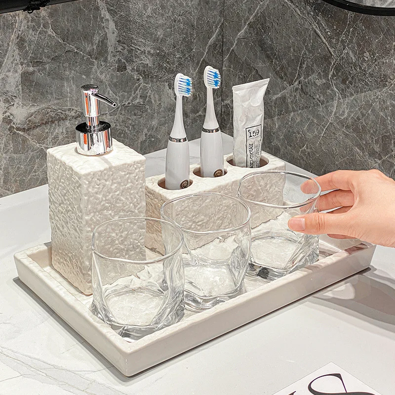 ชุดอุปกรณ์ห้องน้ำที่จำเป็น, ขว - Home Essentials Bathroom Accessories บทวิจารณ์และราคา