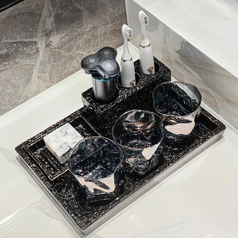 ชุดอุปกรณ์ห้องน้ำที่จำเป็น, ขว - Home Essentials Bathroom Accessories บทวิจารณ์และราคา