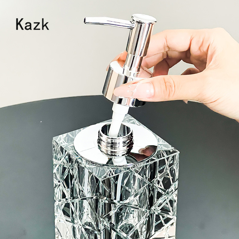 ขวดแก้วใส่แชมพูคริสตัลสำหรับห้ - Home Bathroom Glass บทวิจารณ์และราคา