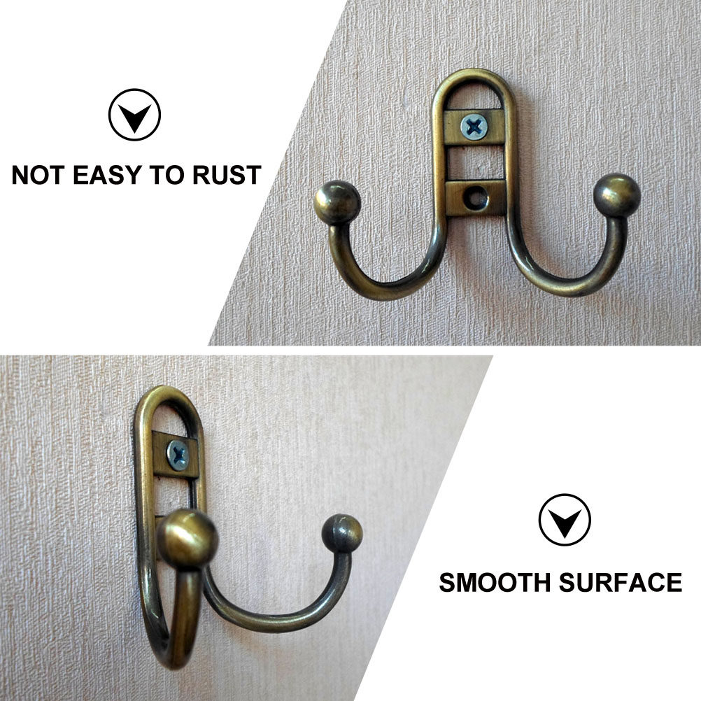 ตะขอแขวนผนังแบบคู่ 5 ชิ้น วัสด - Home Design Bathroom บทวิจารณ์และราคา