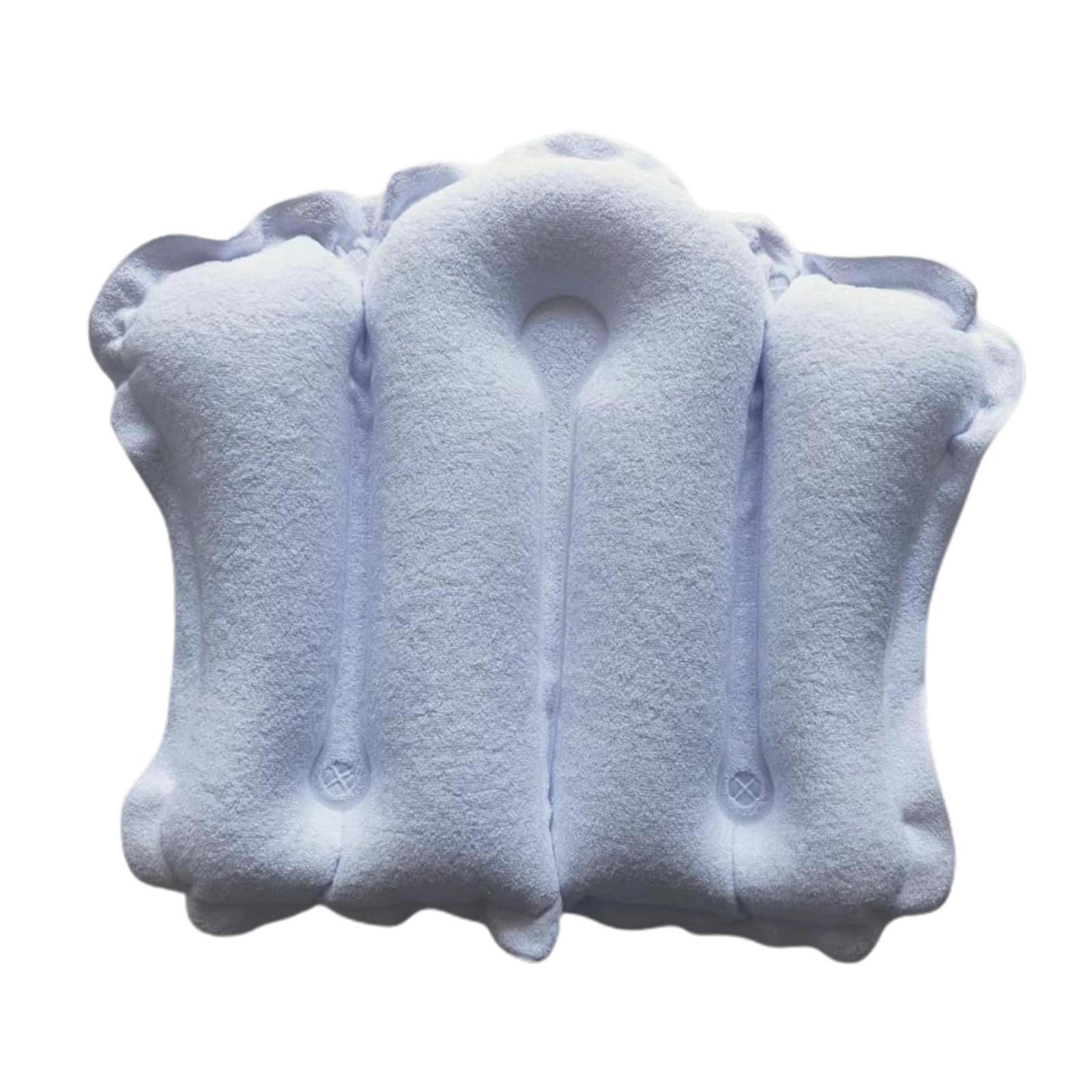 หมอนรองอาบน้ำแบบเป่าลม กันน้ำ  - Bathtub Pillow Inflatable บทวิจารณ์และราคา