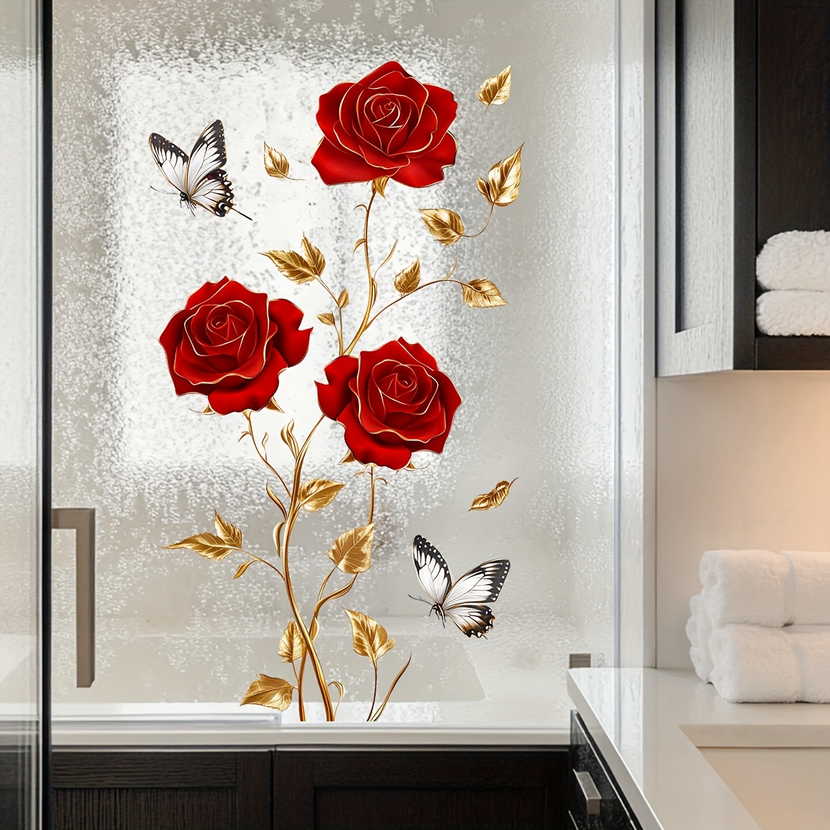 สติกเกอร์ติดหน้าต่างและผนังรูป - Home One Bathroom บทวิจารณ์และราคา