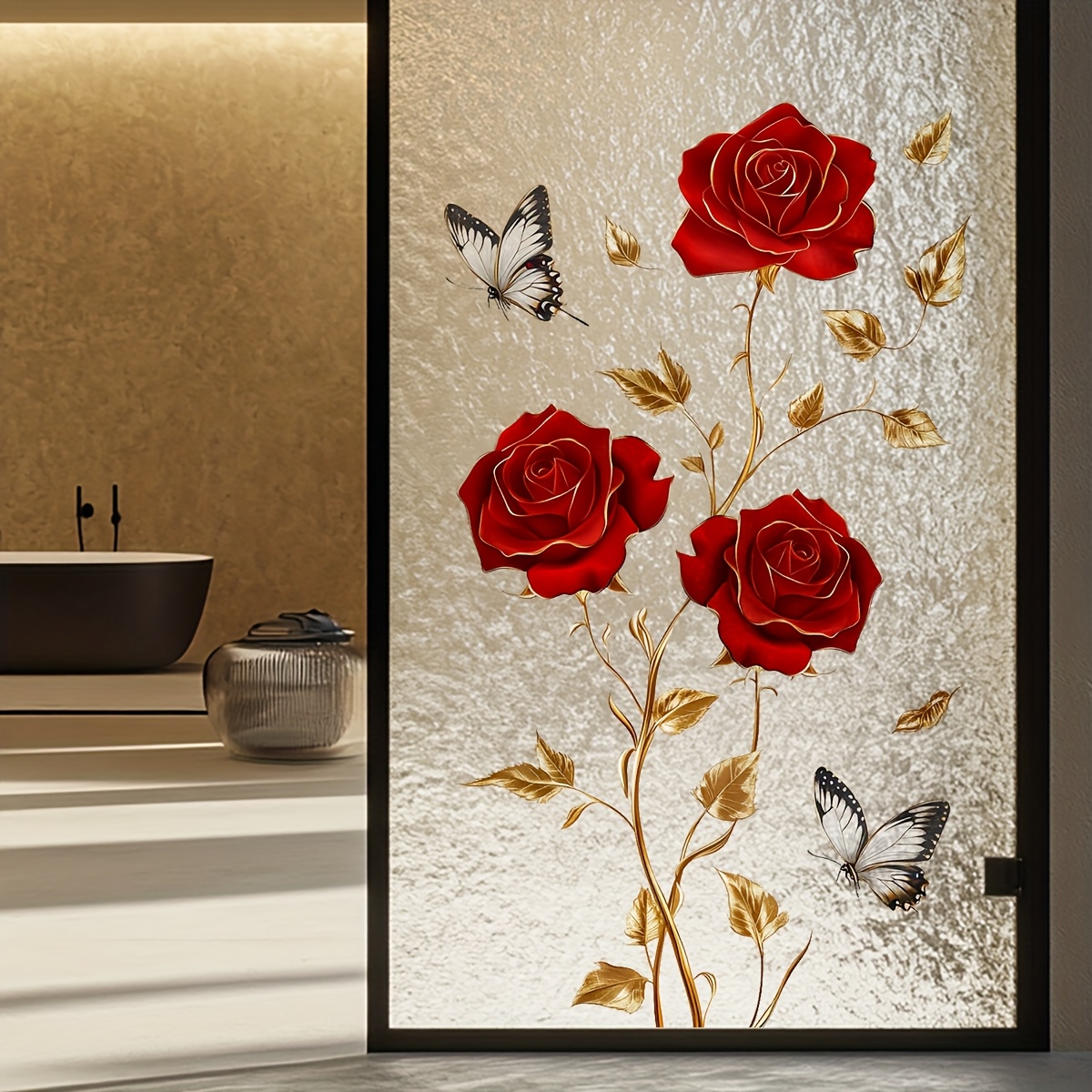 สติกเกอร์ติดหน้าต่างและผนังรูป - Home One Bathroom บทวิจารณ์และราคา