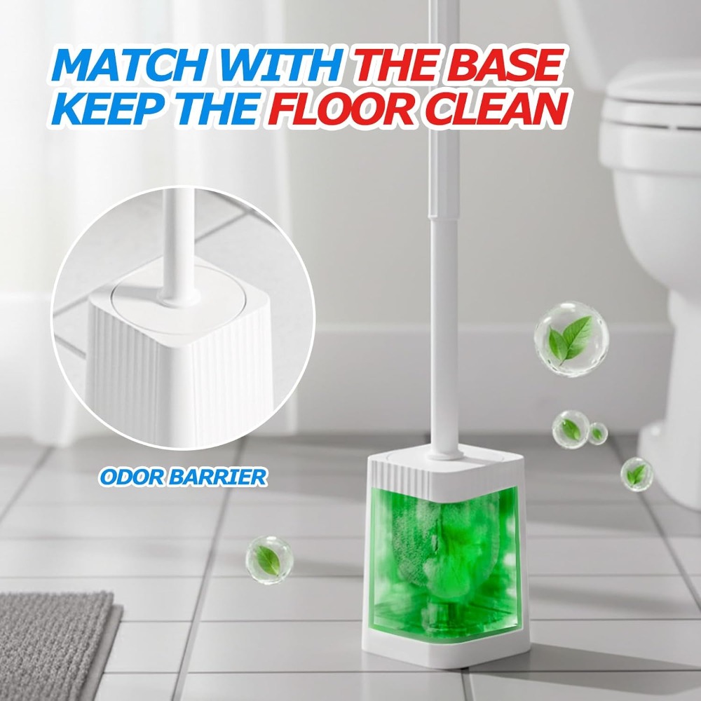 ชุดแปรงและที่วางแปรงขัดโถสุขภั - Home Essentials Bathroom Accessories บทวิจารณ์และราคา