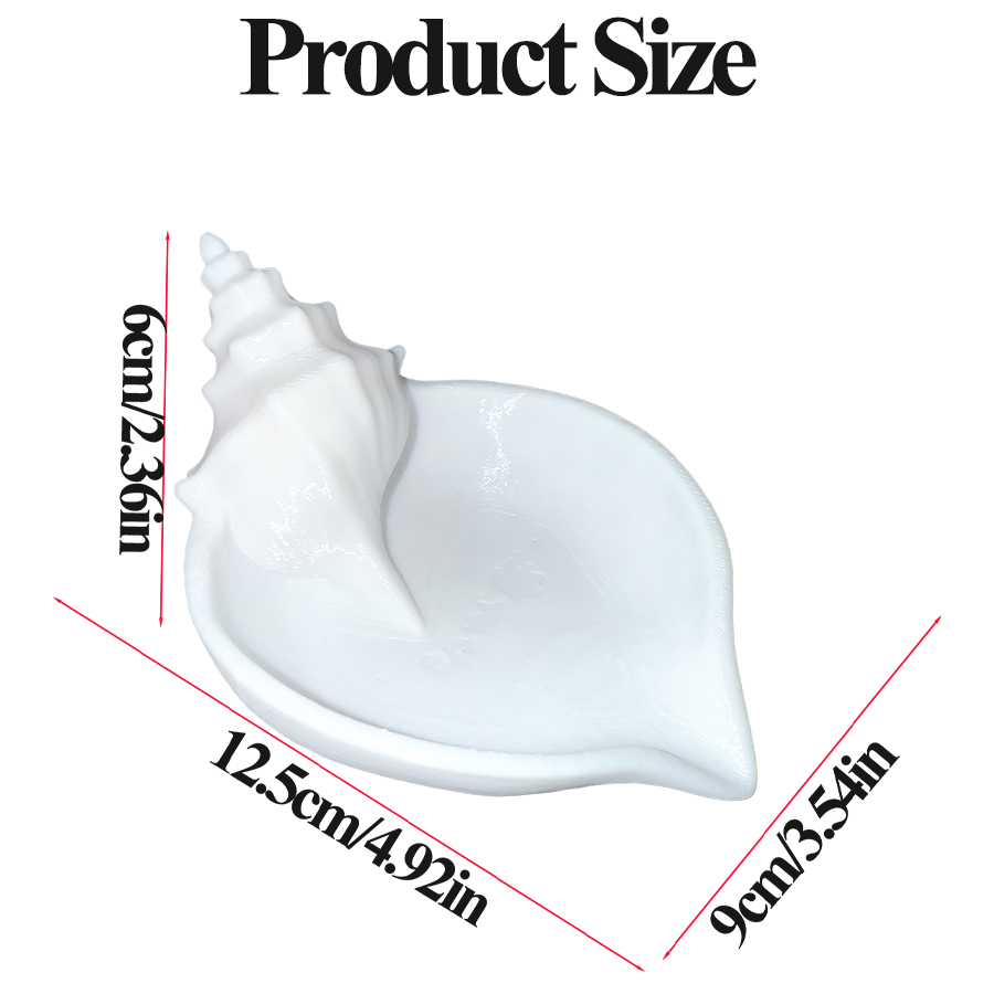 ถาดใส่เครื่องประดับทรงเปลือกหอ - Home Essentials Bathroom Accessories บทวิจารณ์และราคา