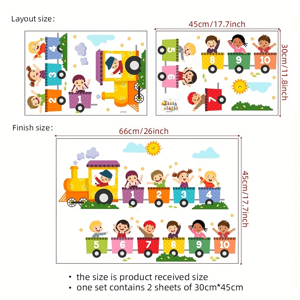 สติ๊กเกอร์ติดผนังลายการ์ตูนรถไ - Home One Bathroom บทวิจารณ์และราคา