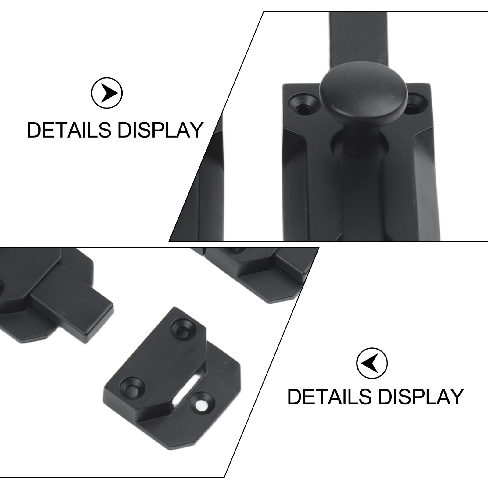 2 ชิ้น ตัวล็อคแบบเลื่อนสำหรับต - Home Hardware Bathroom Accessories บทวิจารณ์และราคา