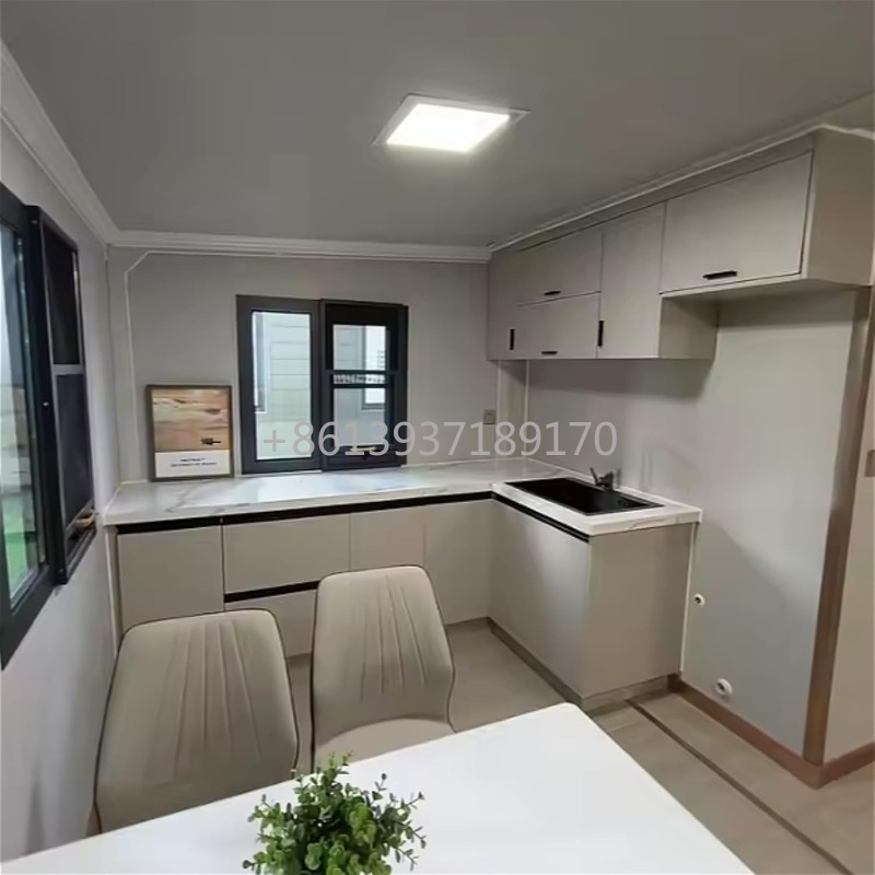 บ้านสำเร็จรูปพับได้แบบขยายขนาด - Tiny Home Bathroom Kitchen บทวิจารณ์และราคา