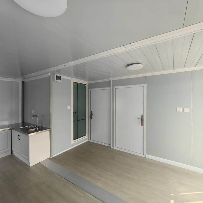 บ้านคอนเทนเนอร์พับได้ขนาด 20 ฟ - Tiny Home Bathroom Kitchen บทวิจารณ์และราคา