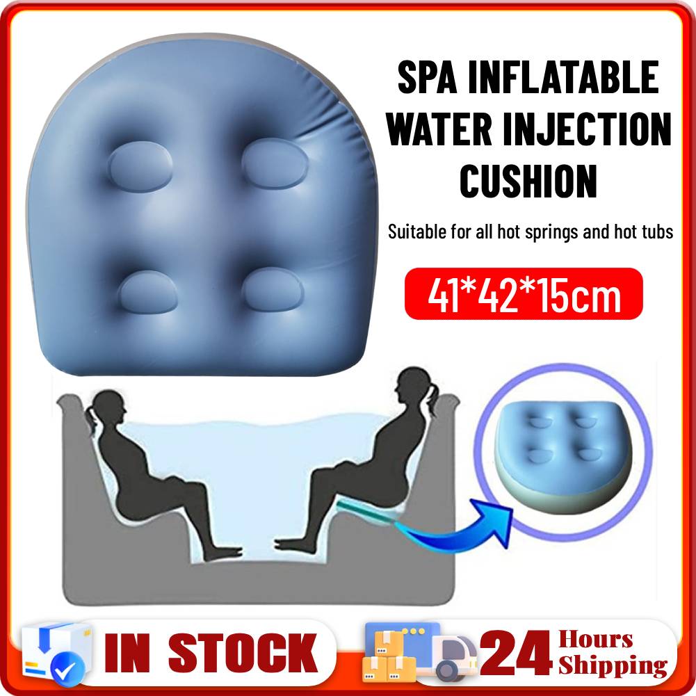 เบาะรองนั่งสปาแบบเป่าลม ฉีดน้ำ - Bathtub Pillow Inflatable บทวิจารณ์และราคา