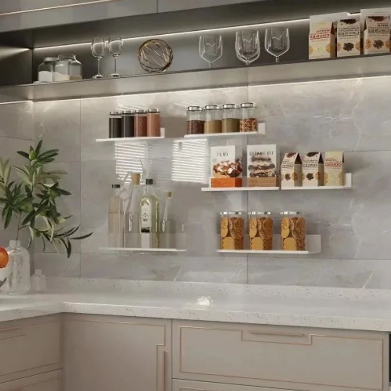 ชั้นวางของติดผนังโลหะแบบลอย สำ - Tiny Home Bathroom Kitchen บทวิจารณ์และราคา
