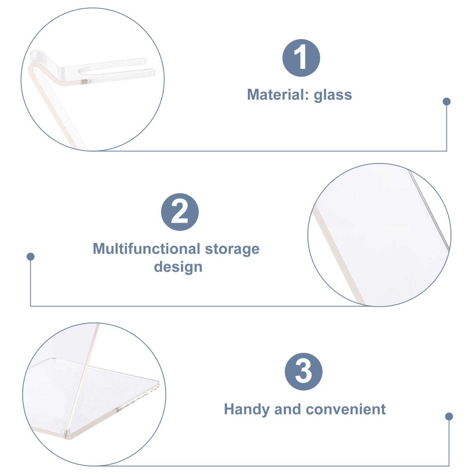 ชั้นวางไดร์เป่าผมแบบพรีเมียม ช - Home One Bathroom บทวิจารณ์และราคา