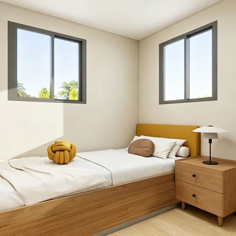 บ้านสำเร็จรูปหรูหราแบบขยายได้  - Tiny Home Bathroom Kitchen บทวิจารณ์และราคา