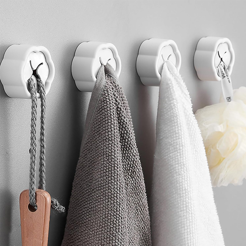 ที่แขวนผ้าเช็ดตัวแบบติดผนัง 6  - Tiny Home Bathroom Kitchen บทวิจารณ์และราคา