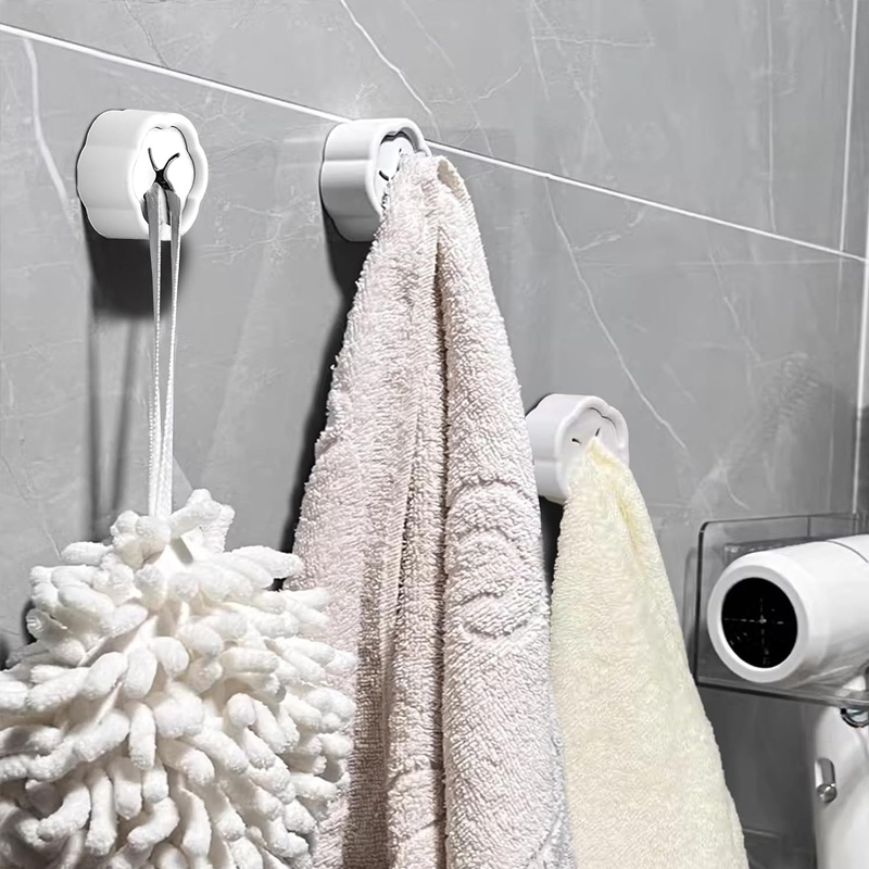 ที่แขวนผ้าเช็ดตัวแบบติดผนัง 6  - Tiny Home Bathroom Kitchen บทวิจารณ์และราคา