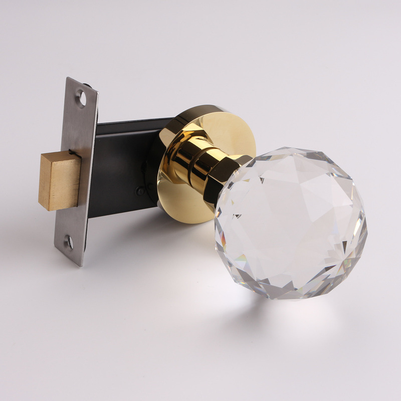 ล็อคประตูห้องน้ำทรงกลมแก้วคริส - Home Hardware Bathroom Accessories บทวิจารณ์และราคา