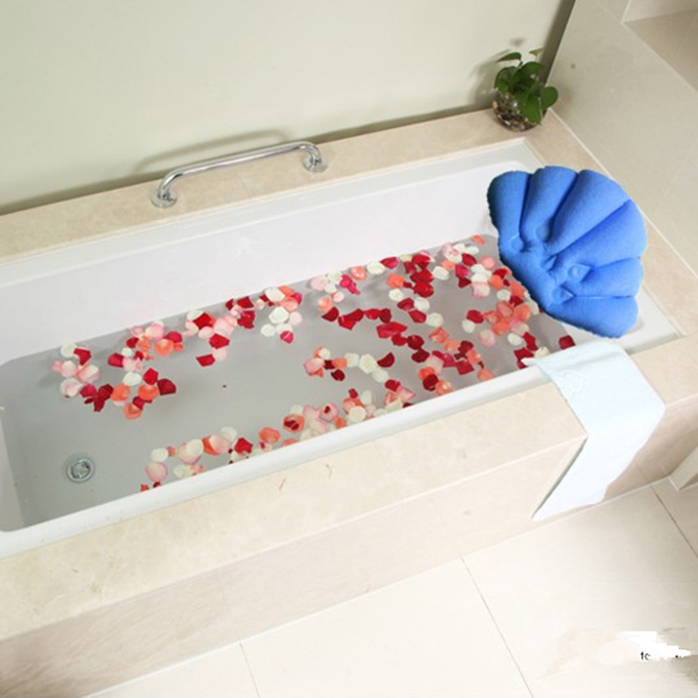 หมอนอาบน้ำแบบเป่าลม 2 ชิ้น สำห - Bathtub Pillow Inflatable บทวิจารณ์และราคา