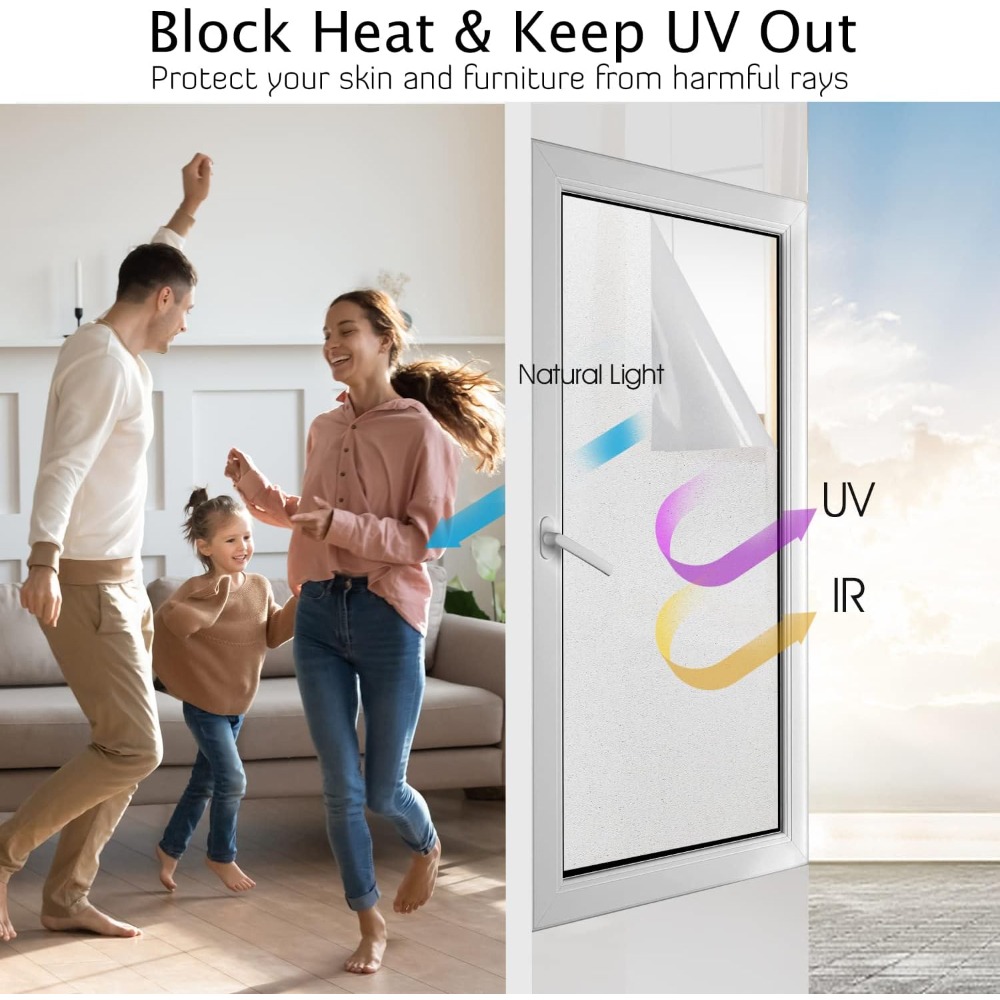 ฟิล์มติดกระจกแบบฝ้า ป้องกันควา - Home Bathroom Glass บทวิจารณ์และราคา