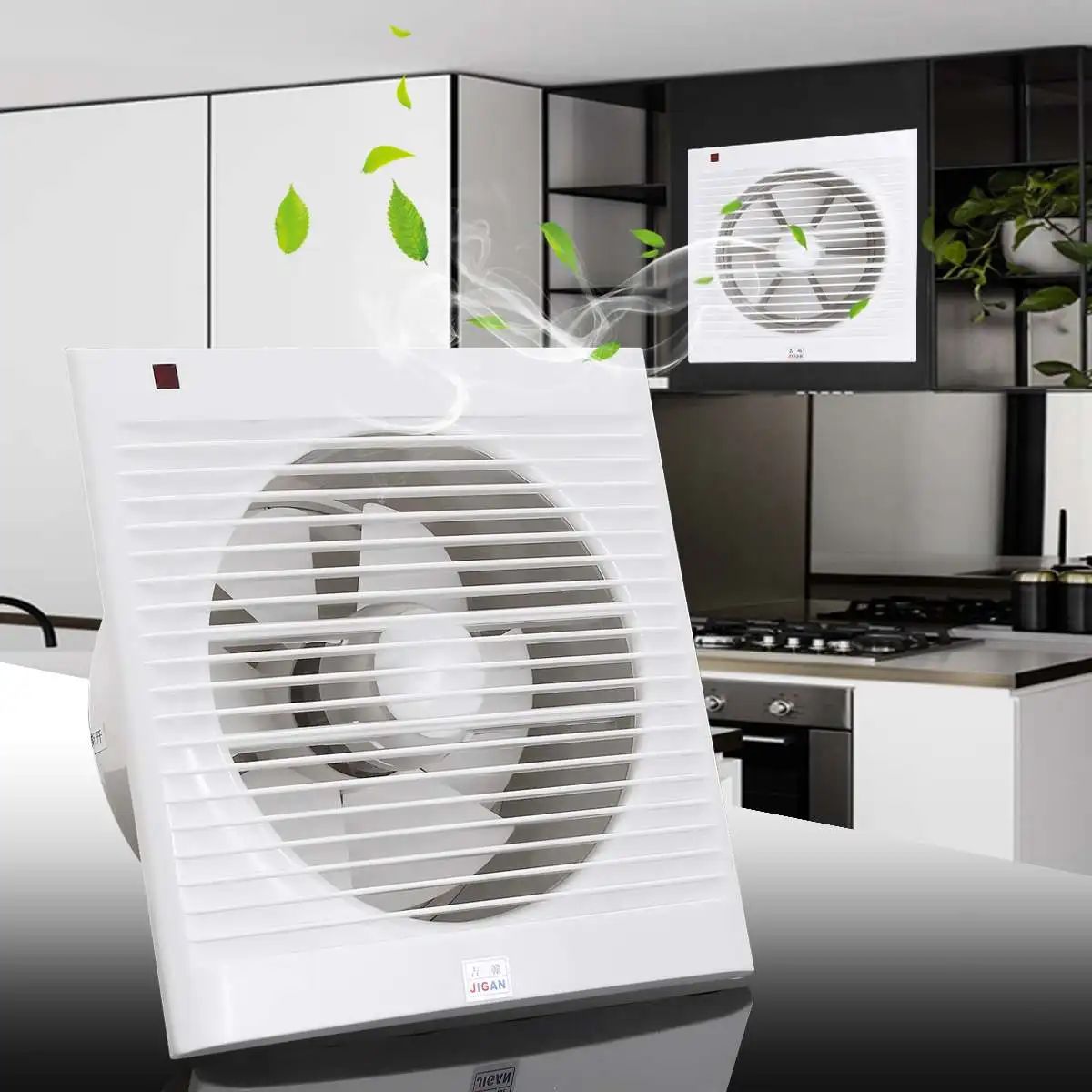 พัดลมดูดอากาศแบบเงียบ ขนาด 4 น - Home Bathroom Exhaust Fan บทวิจารณ์และราคา