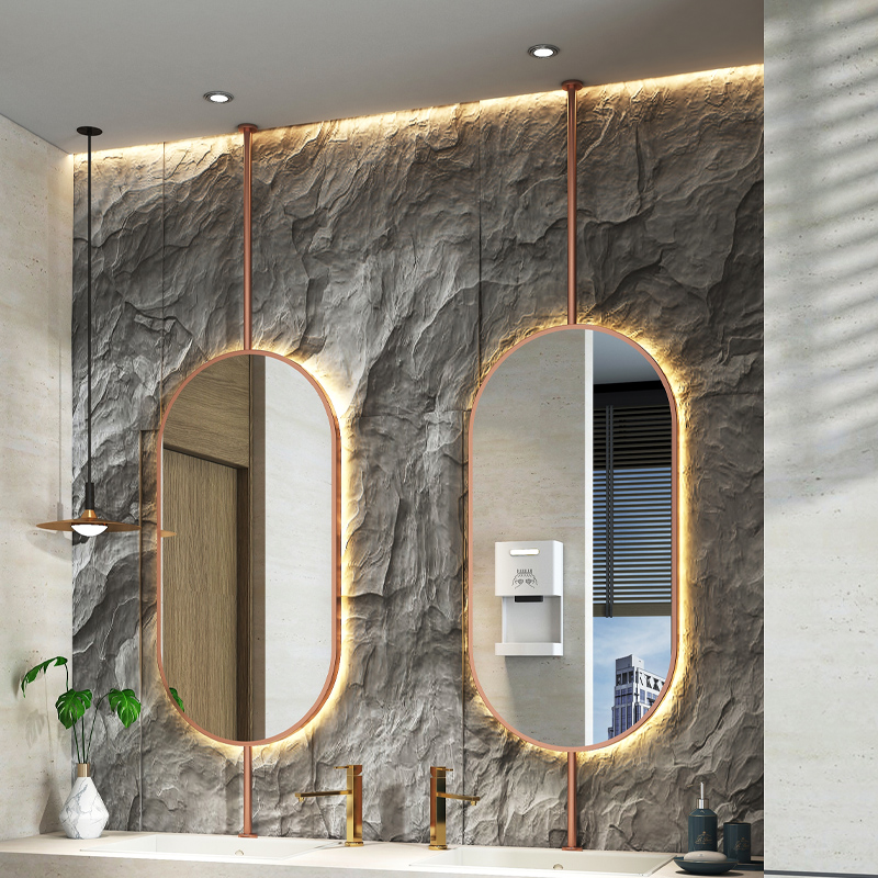ขนาด 60x90 ซม. กระจกแขวนเพดานร - Home Bathroom Glass บทวิจารณ์และราคา