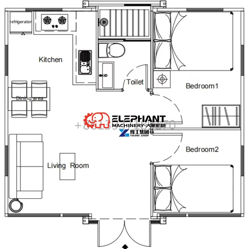 บ้านขนาดเล็ก 20 ฟุต วิลล่าคอนเ - Tiny Home Bathroom Kitchen บทวิจารณ์และราคา