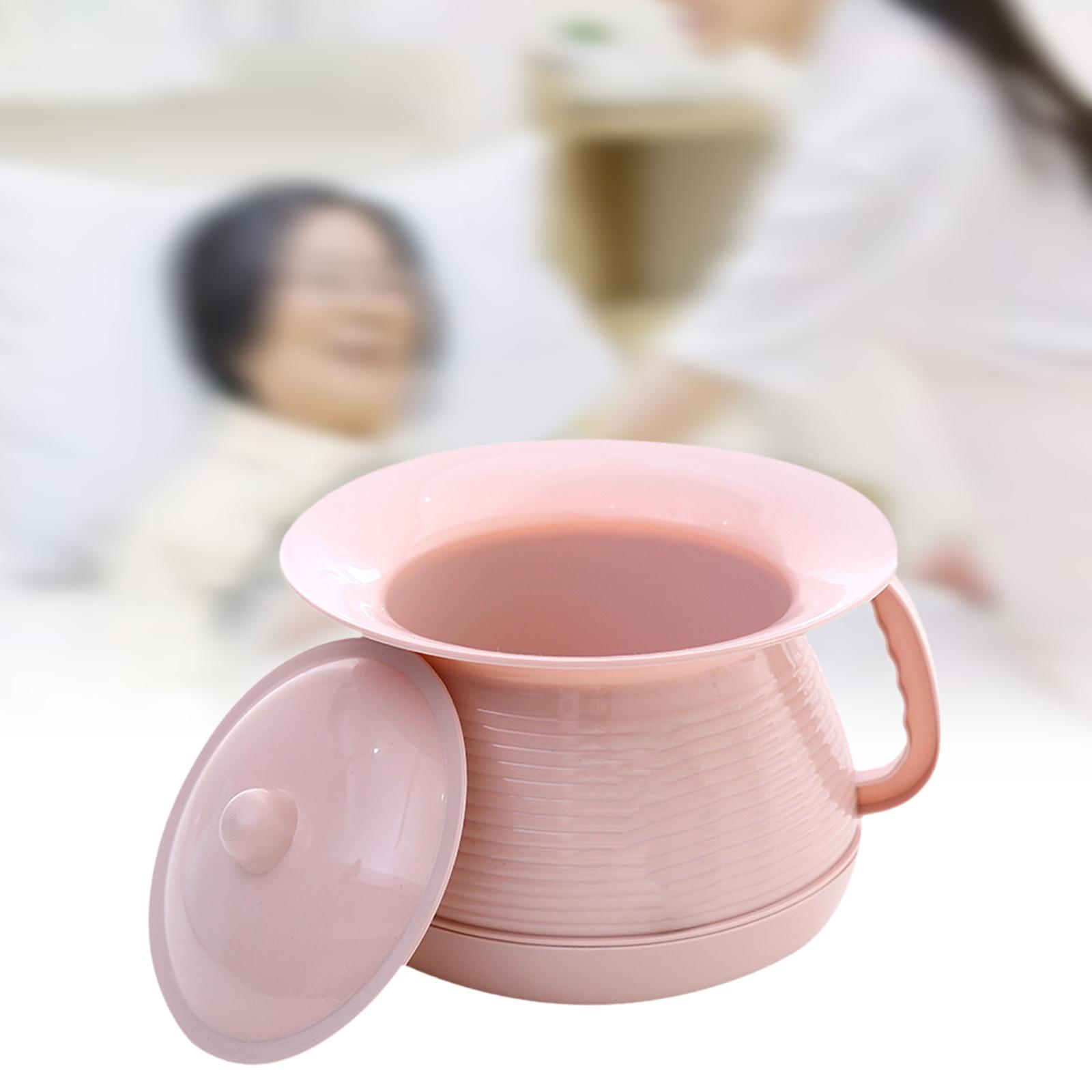 กระโถนปัสสาวะมีฝาปิดพร้อมที่ยก - Home Bathroom Urinal บทวิจารณ์และราคา